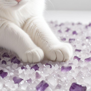 Mersjo Lavendel Silikon Katzenstreu 3.8L