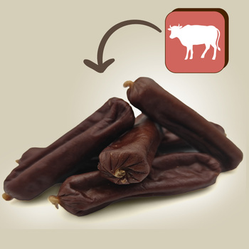 Hundeleckerli - Mersjo Rinderwürstchen 500g