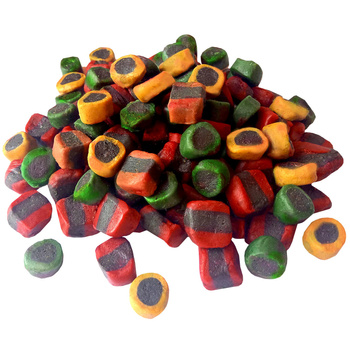 Hundesnacks Trainingssnacks für Hunde Lakritze, gesunde Nahrungsergänzung, Leckerlis, natürliche weiche Leckerlis ideal für kleine und große Tiere 500g