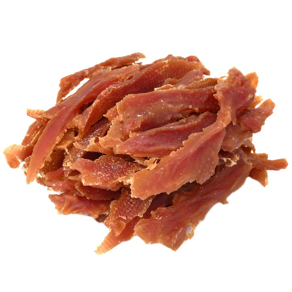 Hundeleckerli - Mersjo Getrocknete Entenbrust, Ergänzung zu einer gesunden Ernährung, Leckerli, natürlicher weicher Happen ideal für kleine und große Haustiere 500g