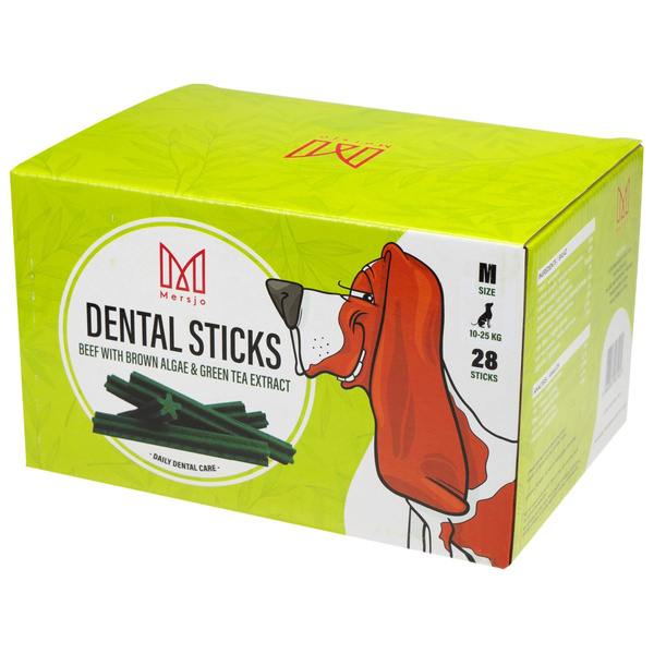 Dental snack for dogs Dental Sticks M (10-25kg) 28pcs.