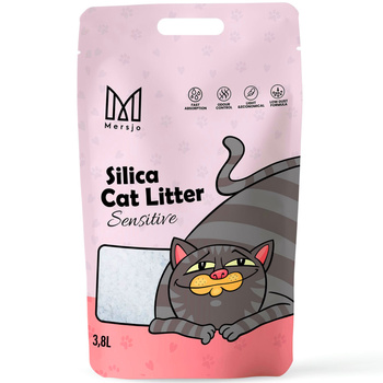 Mersjo Sensitive Silikon-Katzenstreu 5x3.8L