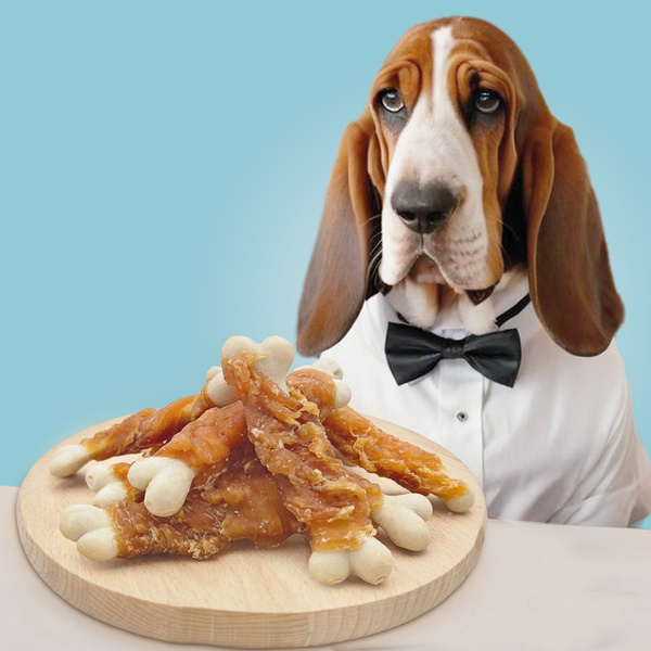 Hundeleckerli - Kalksteinwürfel mit Huhn Mersjo 500g