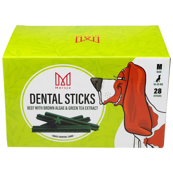 Dental snack for dogs Dental Sticks M (10-25kg) 28pcs.