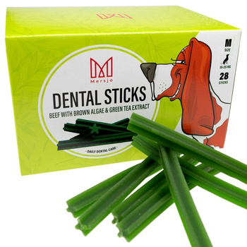 Dental snack for dogs Dental Sticks M (10-25kg) 28pcs.