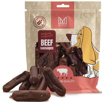 Hundeleckerli - Mersjo Rinderwürstchen 500g
