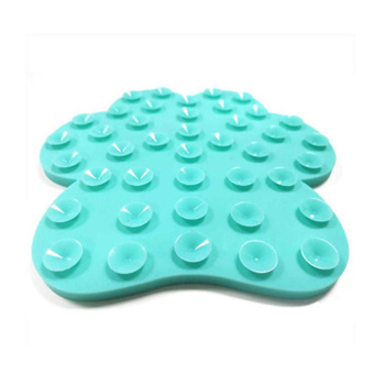 Dog licking mat blue Paw