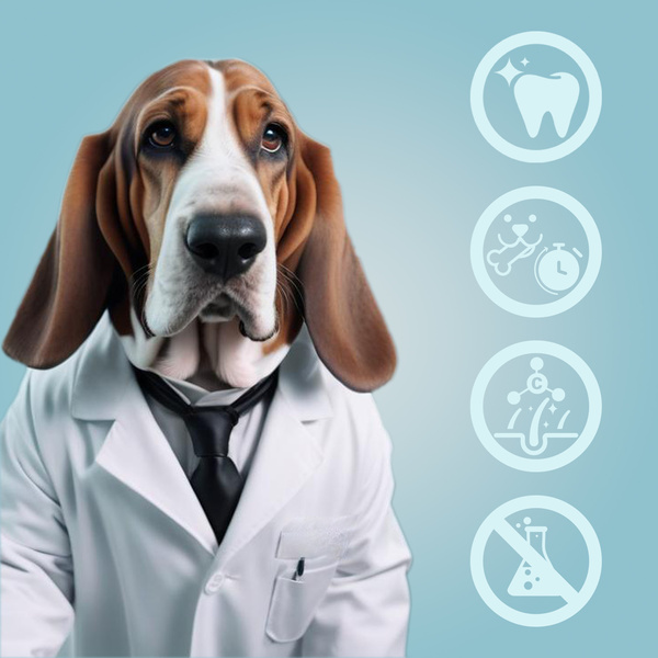 Przysmak dla psa - Gryzak ze skóry wołowej z piersią z kaczki Mersjo 240g