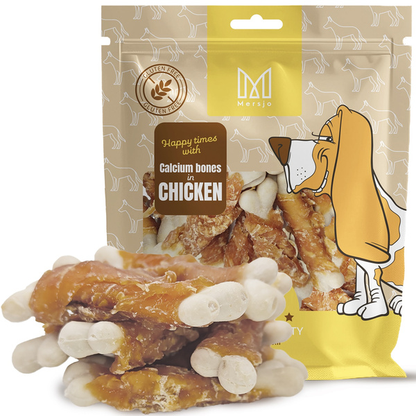 Hundeleckerli - Kalksteinwürfel mit Huhn Mersjo 500g