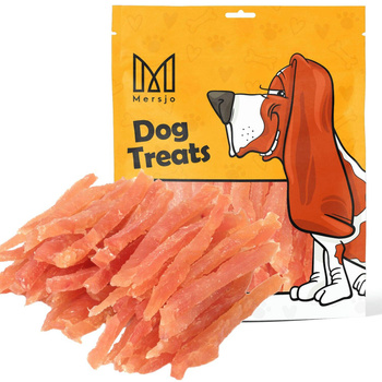 Dog treat - Mersjo soft chicken strips 500g