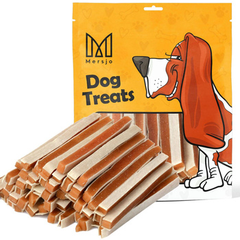Dog treat - Chicken and cod sandwich Mersjo 500g