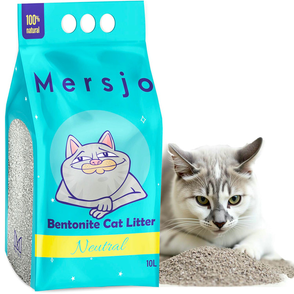 Bentonite cat litter NEUTRAL 10l