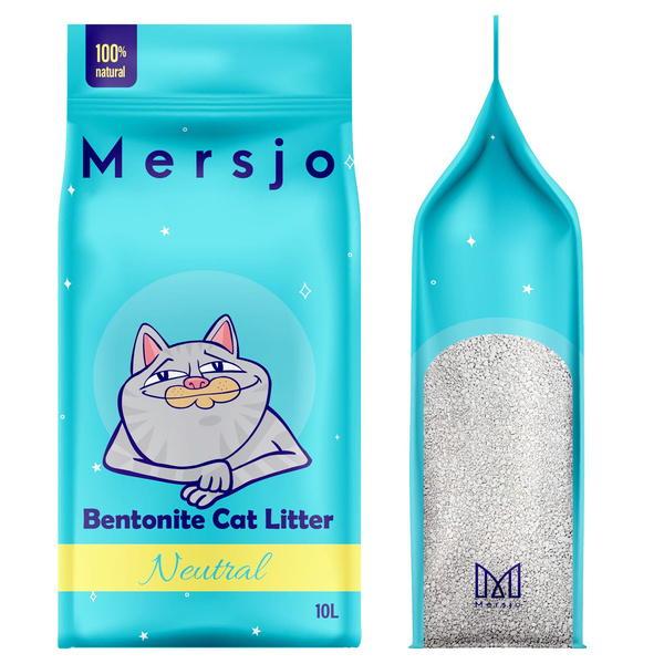 Bentonite cat litter NEUTRAL 10l