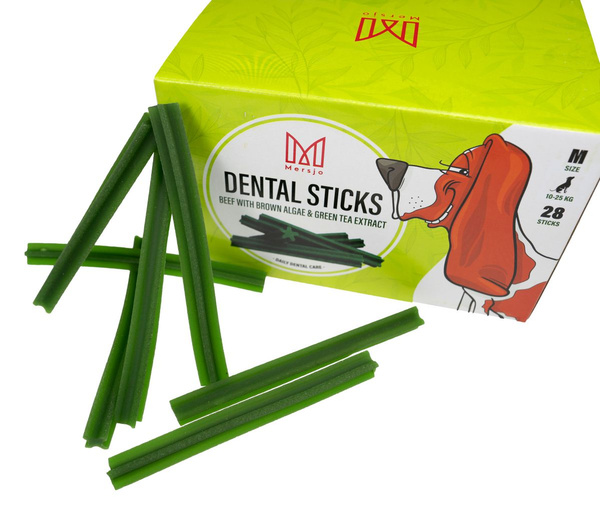 Dental snack for dogs Dental Sticks M (10-25kg) 28pcs.