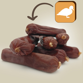 Hundeleckerli - Mersjo Entenwürstchen 500g