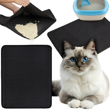 Waterproof mat, cat litter tray pad with double layer