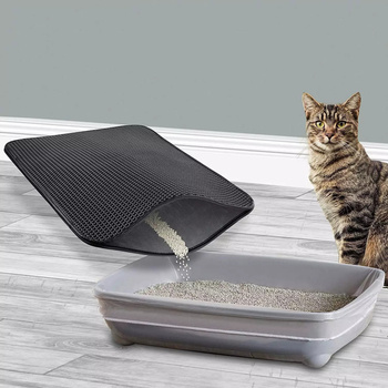 Waterproof mat, cat litter tray pad with double layer
