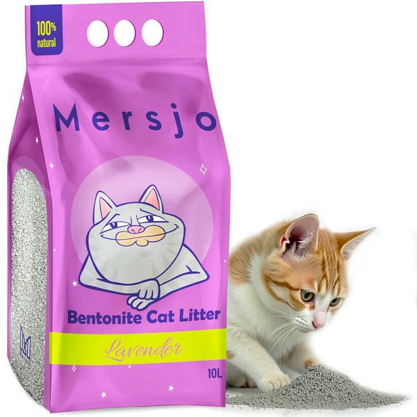 Bentonite cat litter lavender LAVENDER 10l