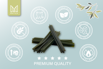 Mersjo Dental Sticks – Beef with Brown Algae and Green Tea Extract 28 pcs