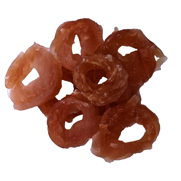 Dog treat - Mersjo soft dried duck rings 500g