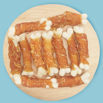 Hundeleckerli - Kalksteinwürfel mit Huhn Mersjo 500g